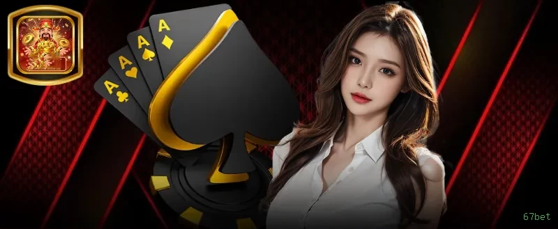 Imagem promocional do login da 67bet